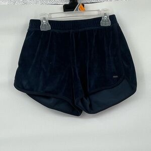 Hollister navy blue pull on shorts